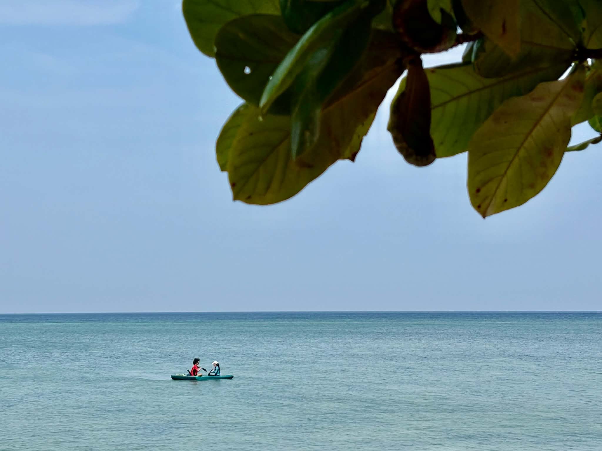 Having Fun on the Kayak at Balay Amakan